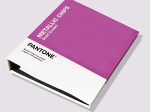 Pantone Metallic Coated Chip book GB1507B