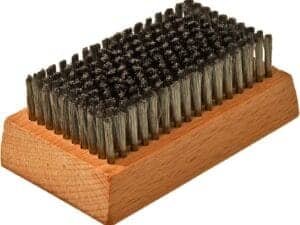 Anilox Roll Brush SS Stainless Steel .005 Bristle Diameter Palm Held