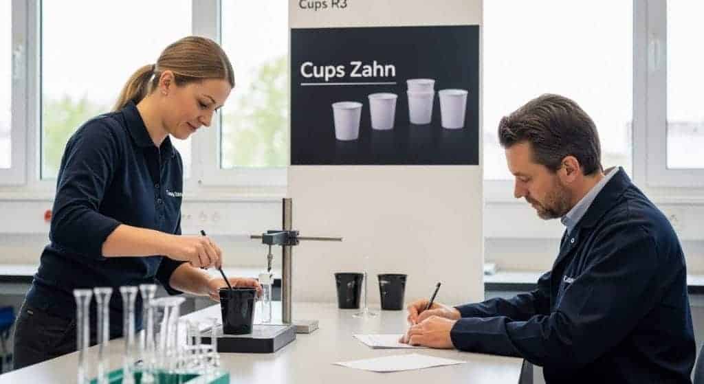 Zahn cups laboratory