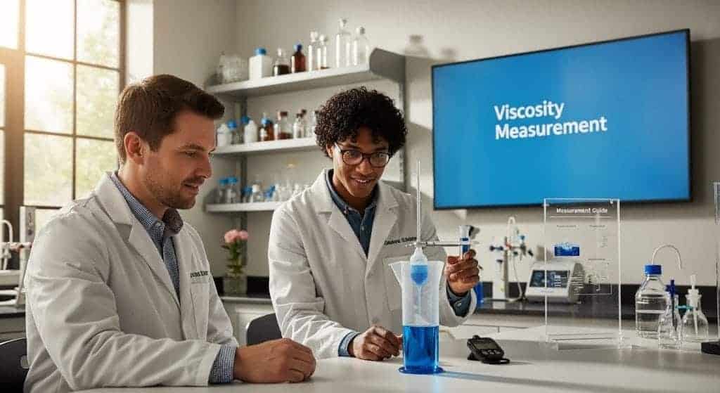 Cup Zahn viscosity measurement