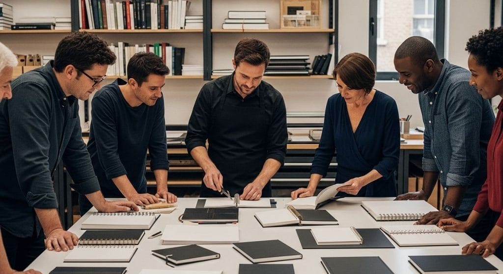 book binding types, print studio, professional binding