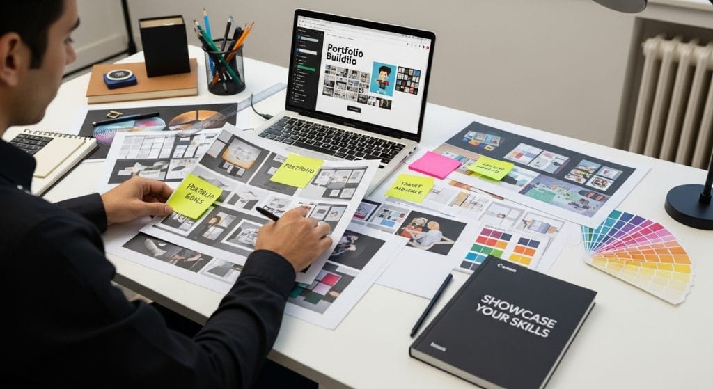 design portfolio building workstation