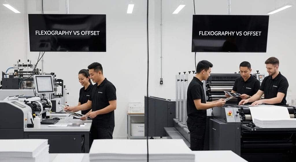 flexography offset print shop